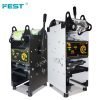 FEST hand operated sealing machine food tray packaging plastic sealing machine cup sealing film boba pearls tray sealer