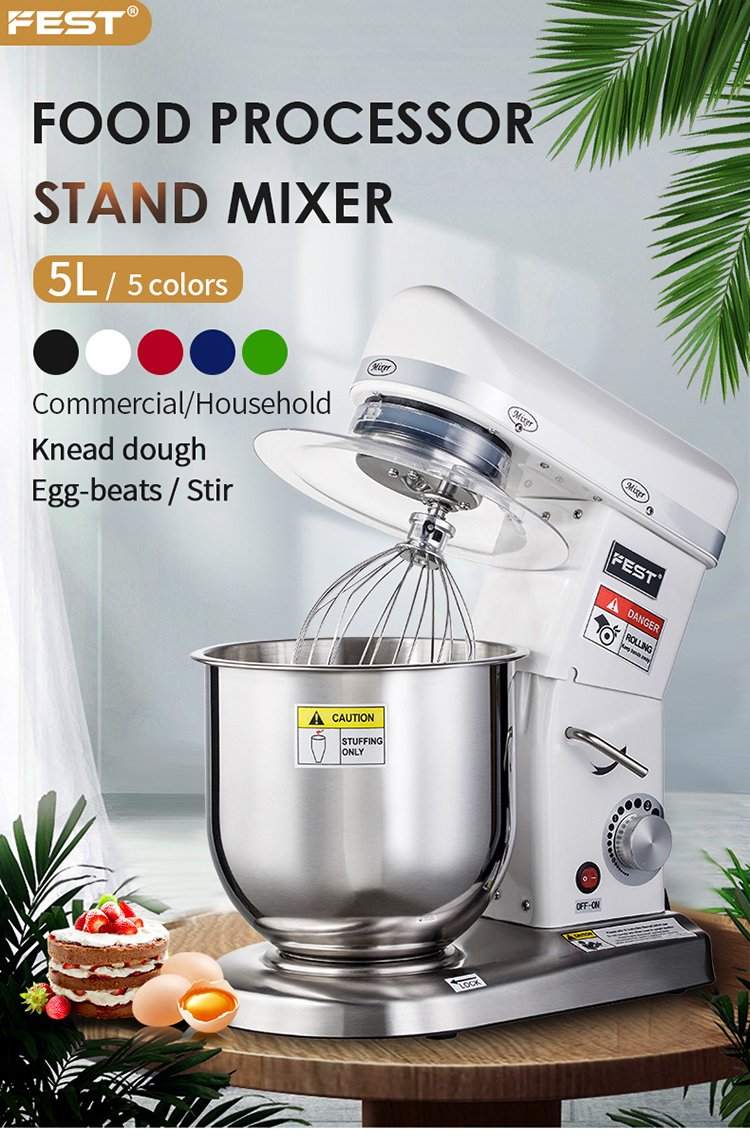 Dough Mixer Professional Blender Kitchen Stand Food / Cake Mixer / Kneading  Machine